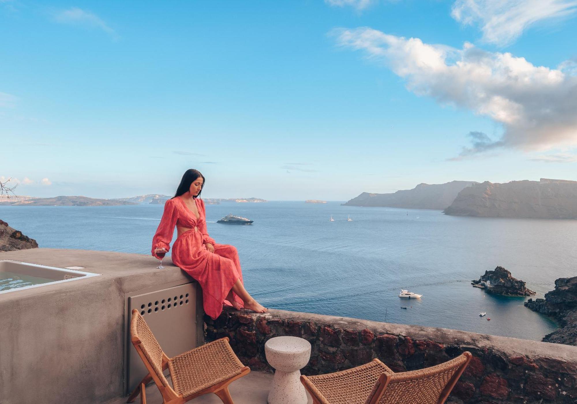 Oia Waves By Sv Villa Værelse billede